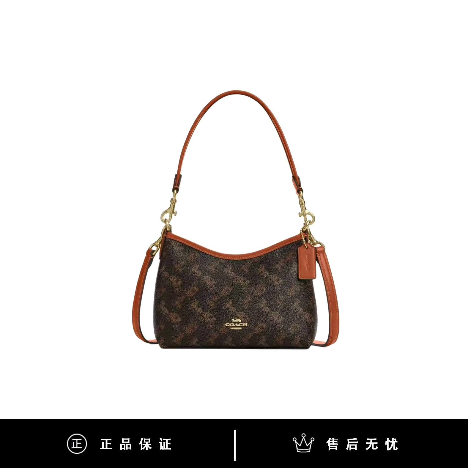 95新 COACH/蔻驰 蔻驰马拉车流浪包/SX263/19X16