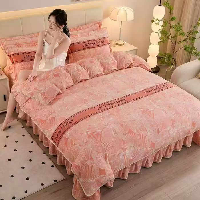 【海洋专属】高端绒四件套（温暖时光）