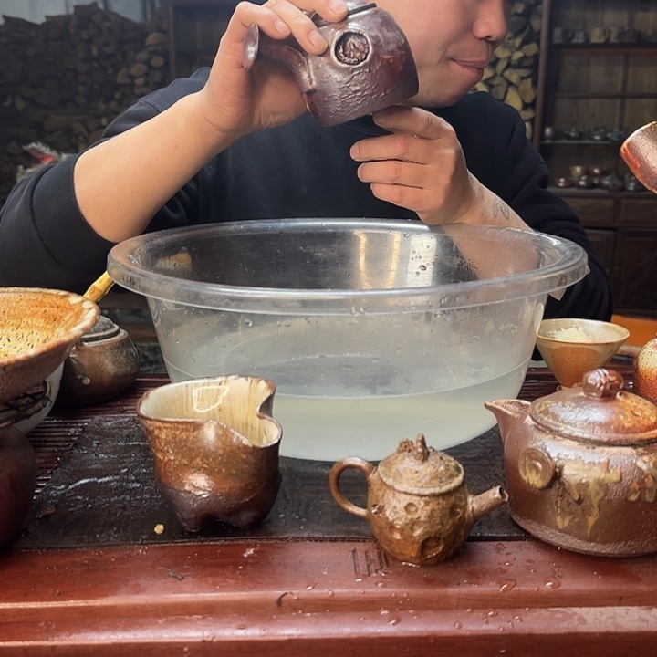 紫砂柴烧饼和烧饼也后讹你了