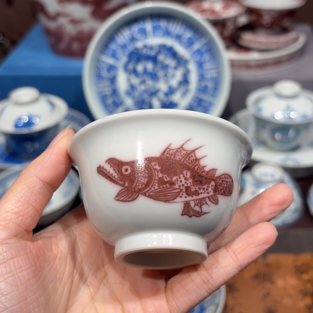 瓷片砂***n景德镇纯手工手绘