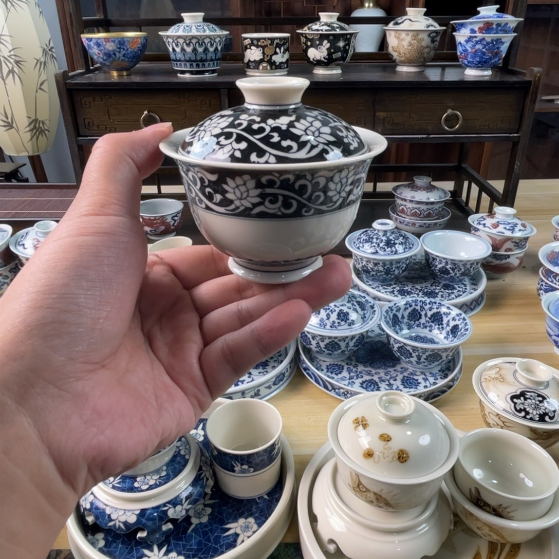 景德镇手工手绘茶具