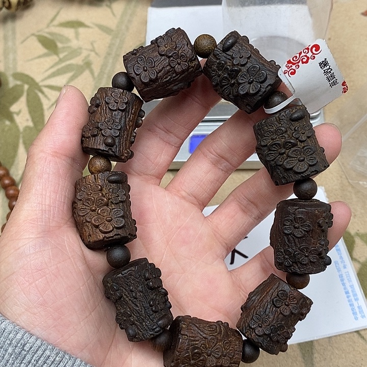沉香香囊沉香虫漏