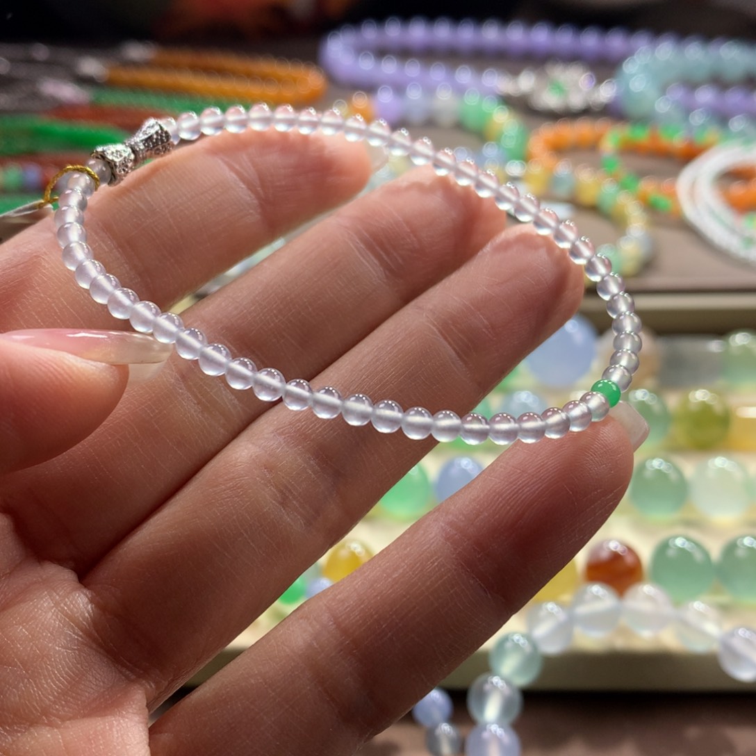 未镶嵌手链翡翠玻璃茅台白小米卡3