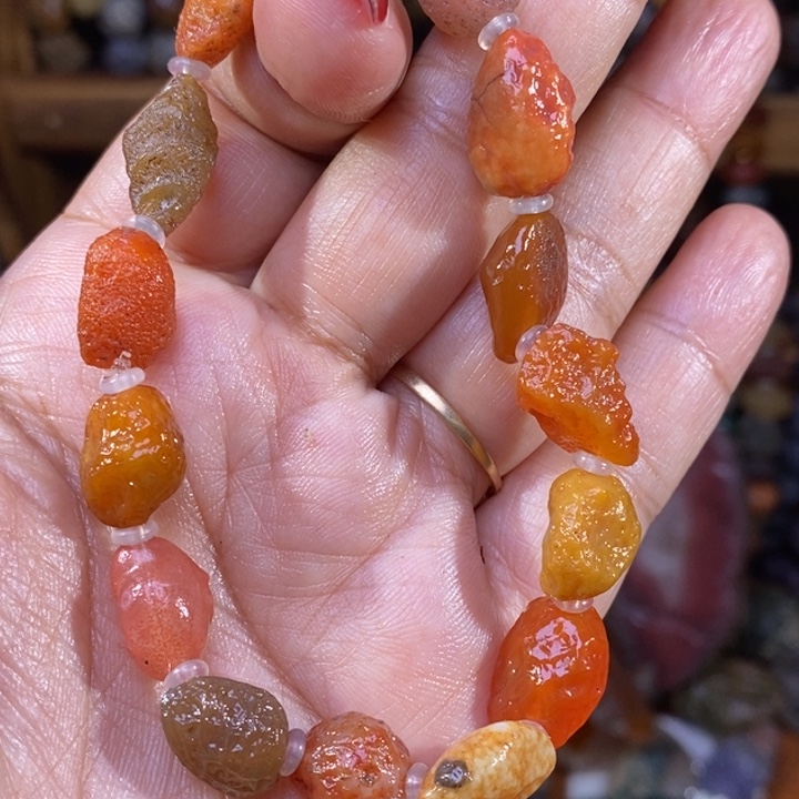 玛瑙/玉髓珠宝半成品未镶嵌