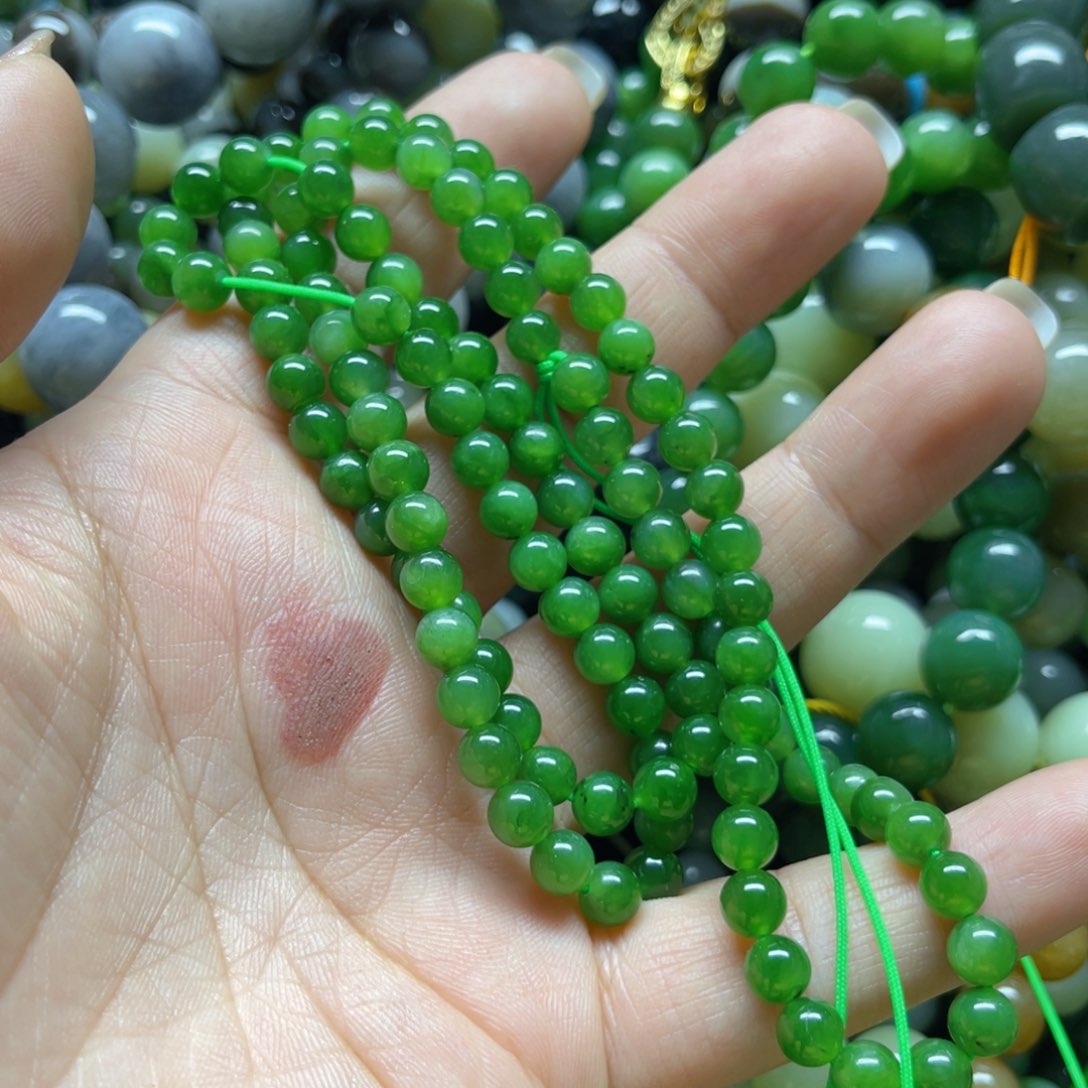 和田玉手链未镶嵌