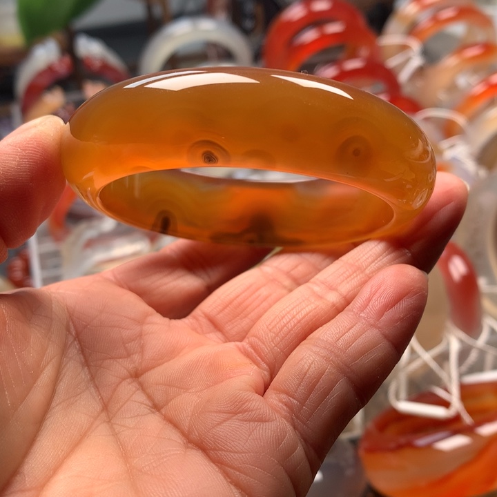 玛瑙/玉髓未镶嵌手镯