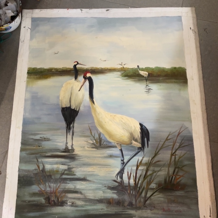 永***廊油画油画作品入选75.100