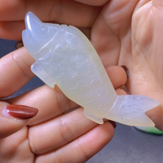 和田玉（糖玉）挂件未镶嵌