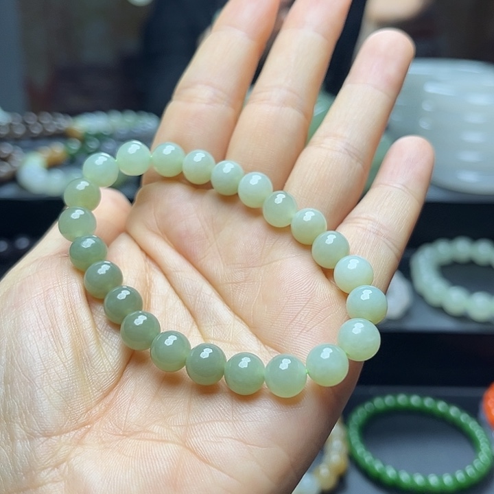 未镶嵌和田玉手链