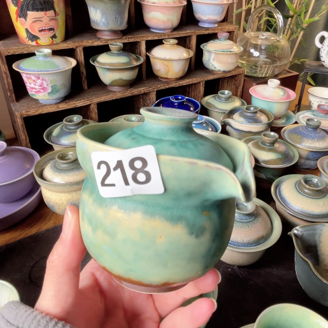 瓷片独**马纯手工制作工艺制作