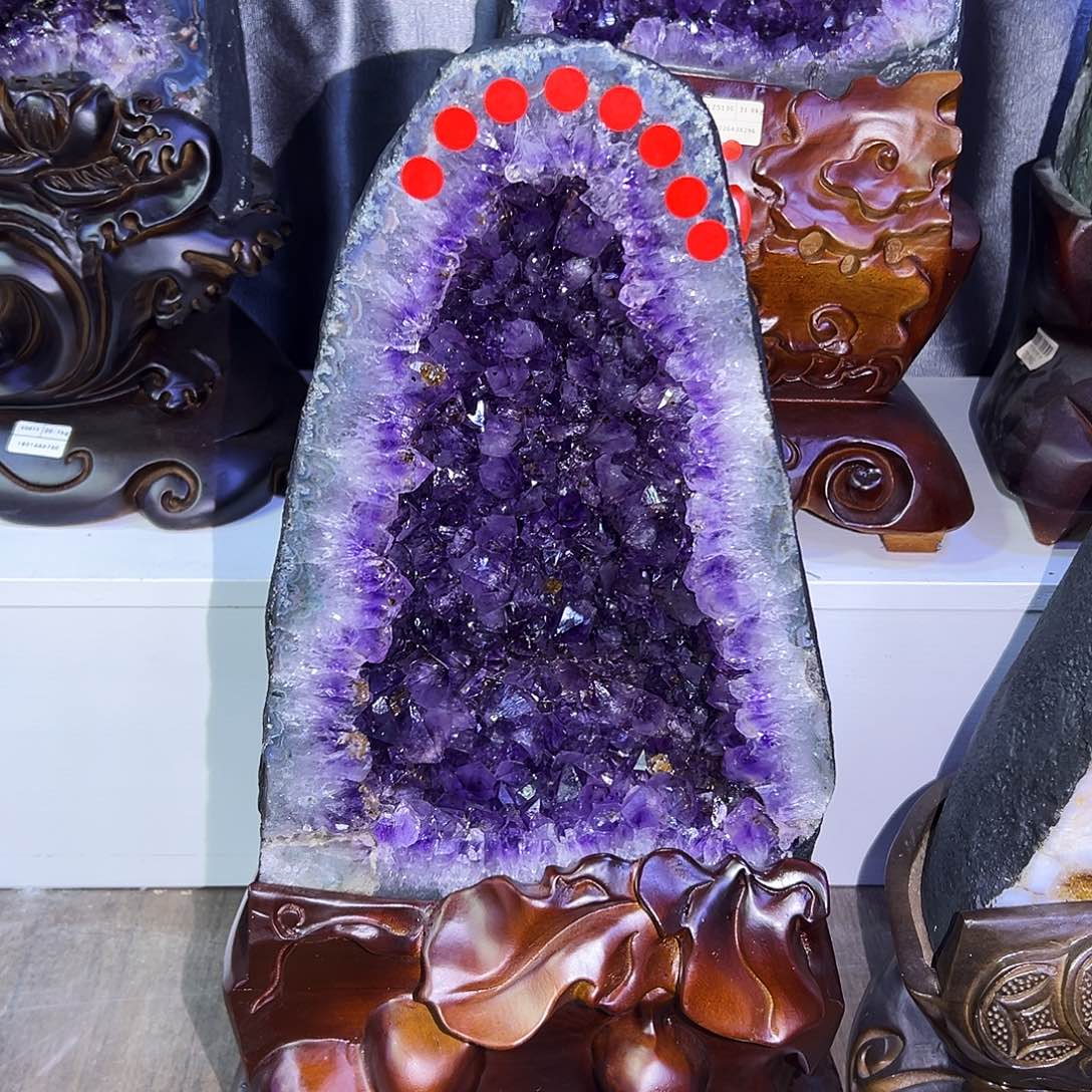 未镶嵌大型摆件（非配饰）紫晶