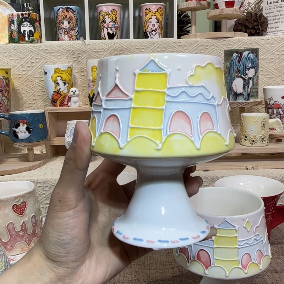 杯子娜景德镇陶瓷马克杯