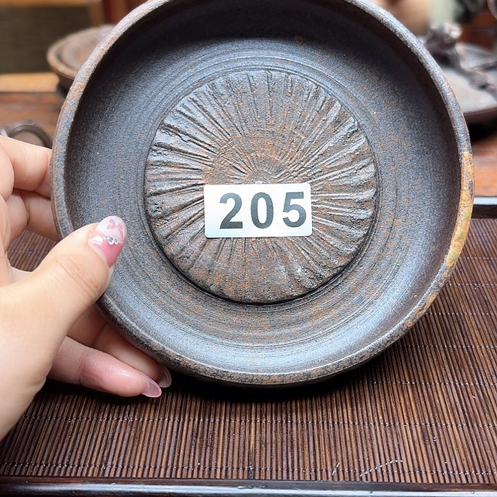 纯手工制作粗陶茶具