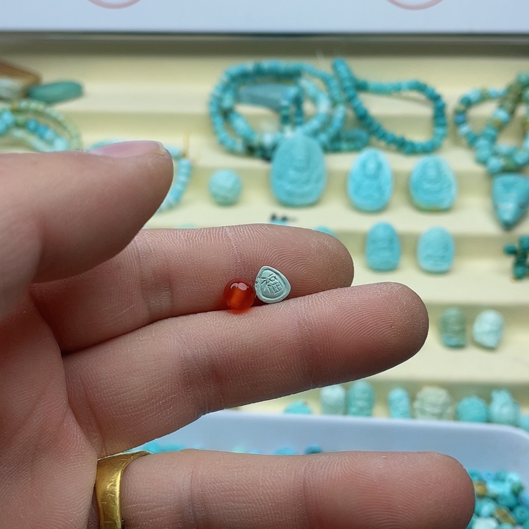 南红玛瑙颈饰未镶嵌142