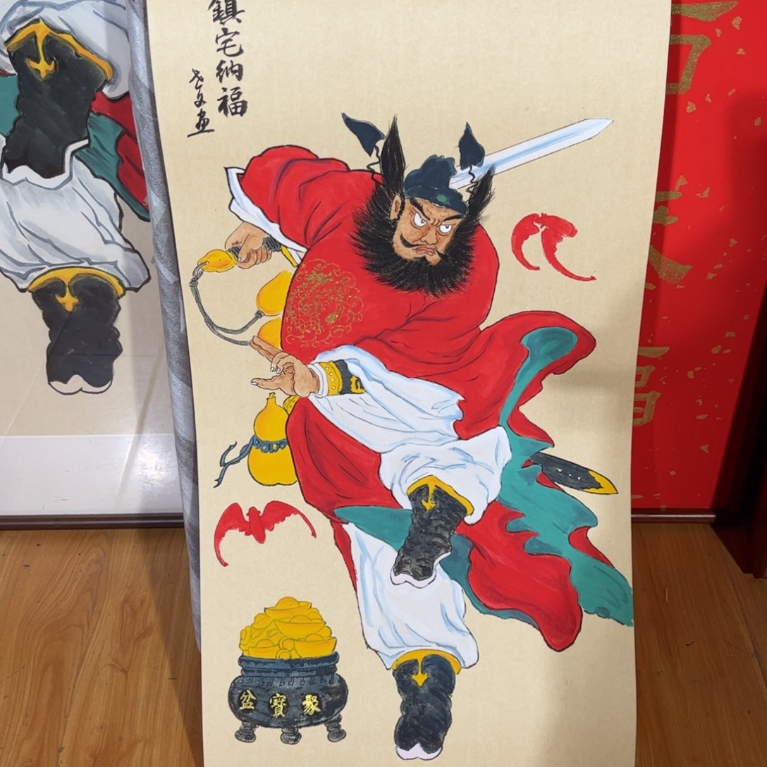 L***.国画123456789手绘作品加一赔十个