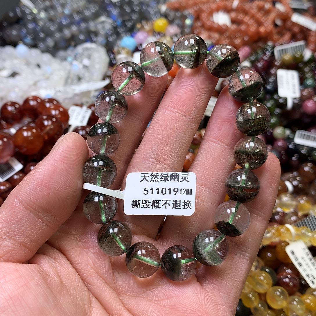 水晶手链未镶嵌，