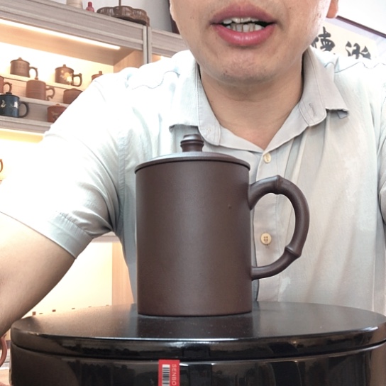 金****茶杯底槽青微瑕容量450