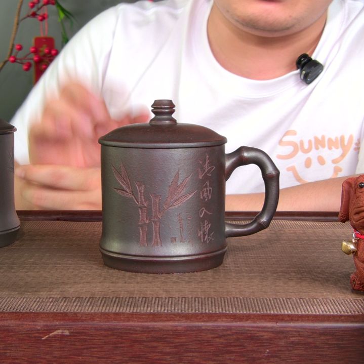 茶杯紫砂高货放漏