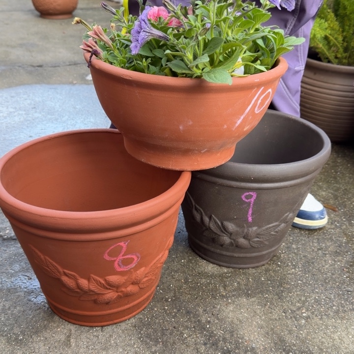 花盆紫砂口30高25高16宜兴紫砂 