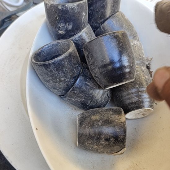 瓷发十个酒盅子，国营四厂库存