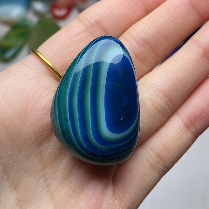 ****茶玛瑙/玉髓未镶嵌颈饰