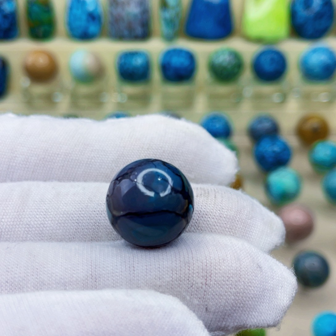 未镶嵌绿松石颈饰尺寸卡15.5