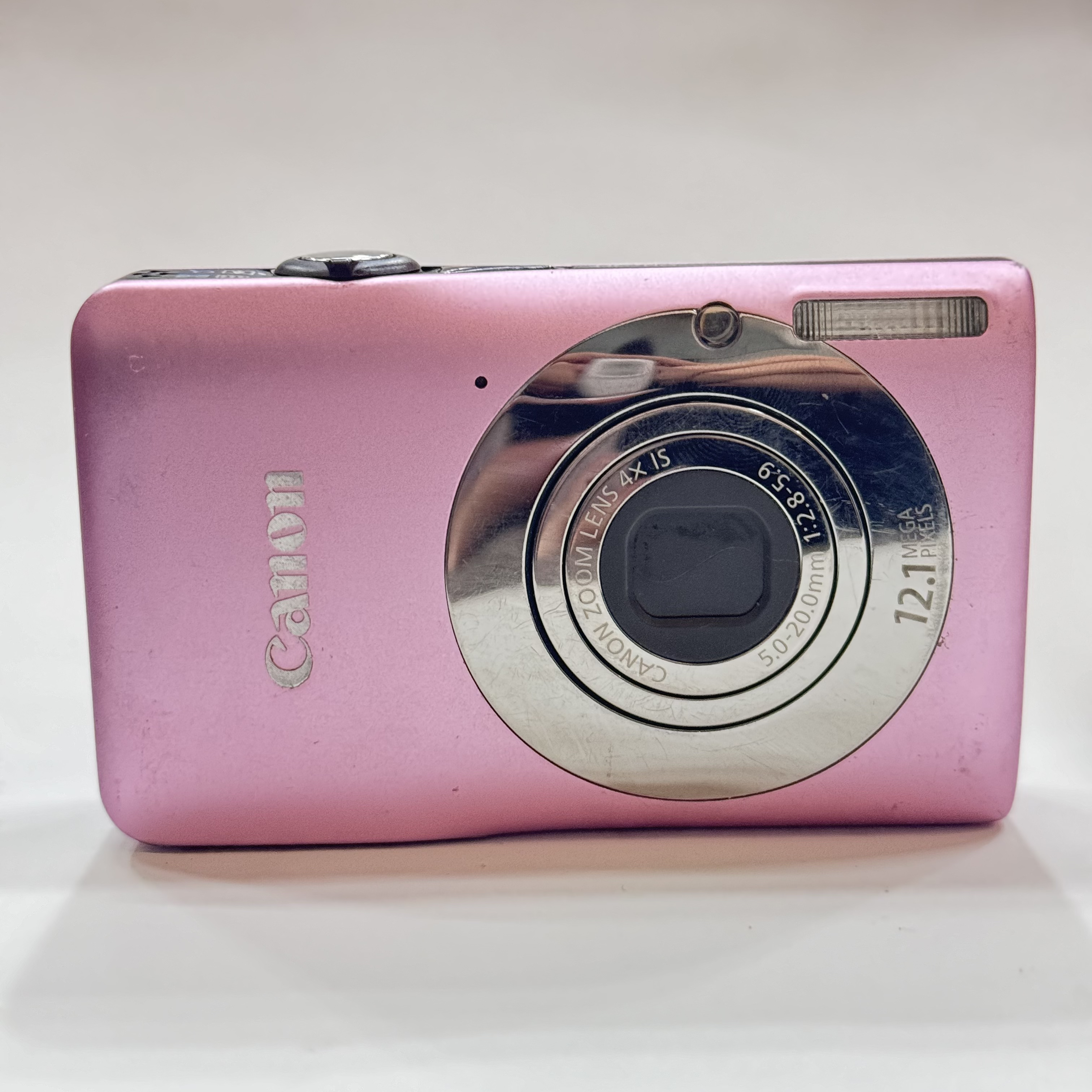 9新 Canon/佳能 ixus105粉色1210w像素4x光变ccd数码相机