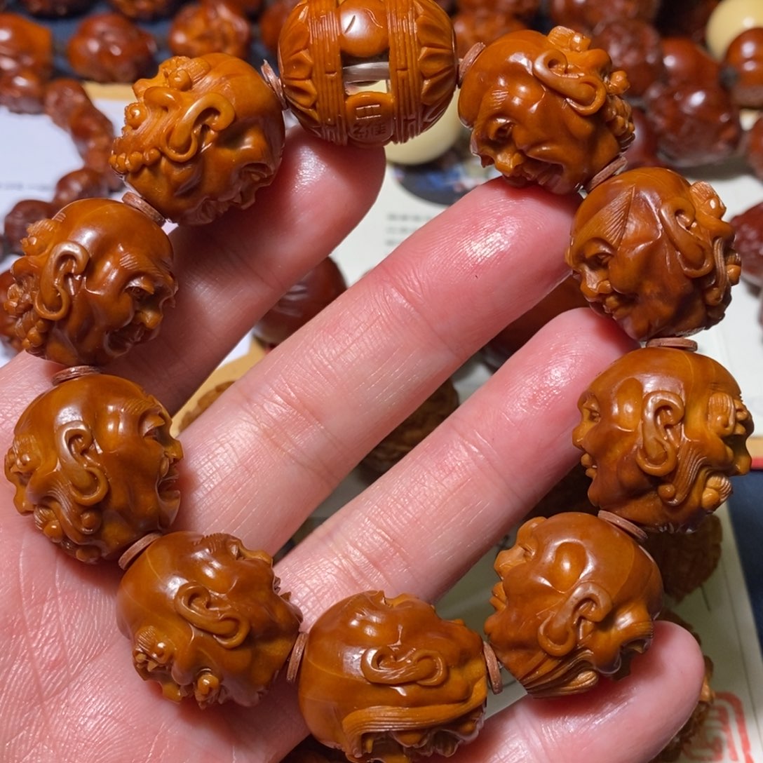 橘***熊橄榄核手串/手链觅核直播间闪购链接