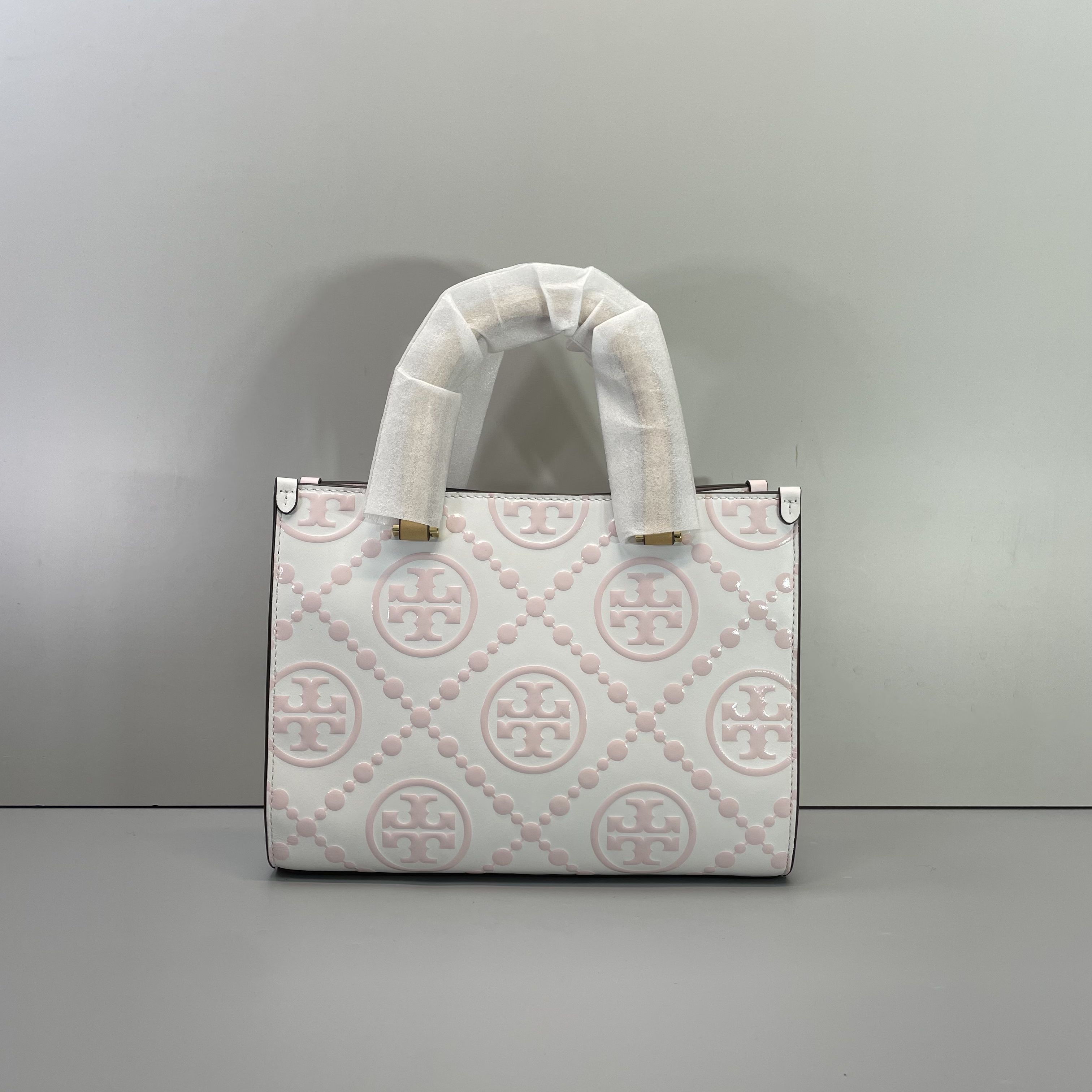 99新 TORY BURCH/汤丽柏琦 小林/T系列方托包25*19*10cmB021803