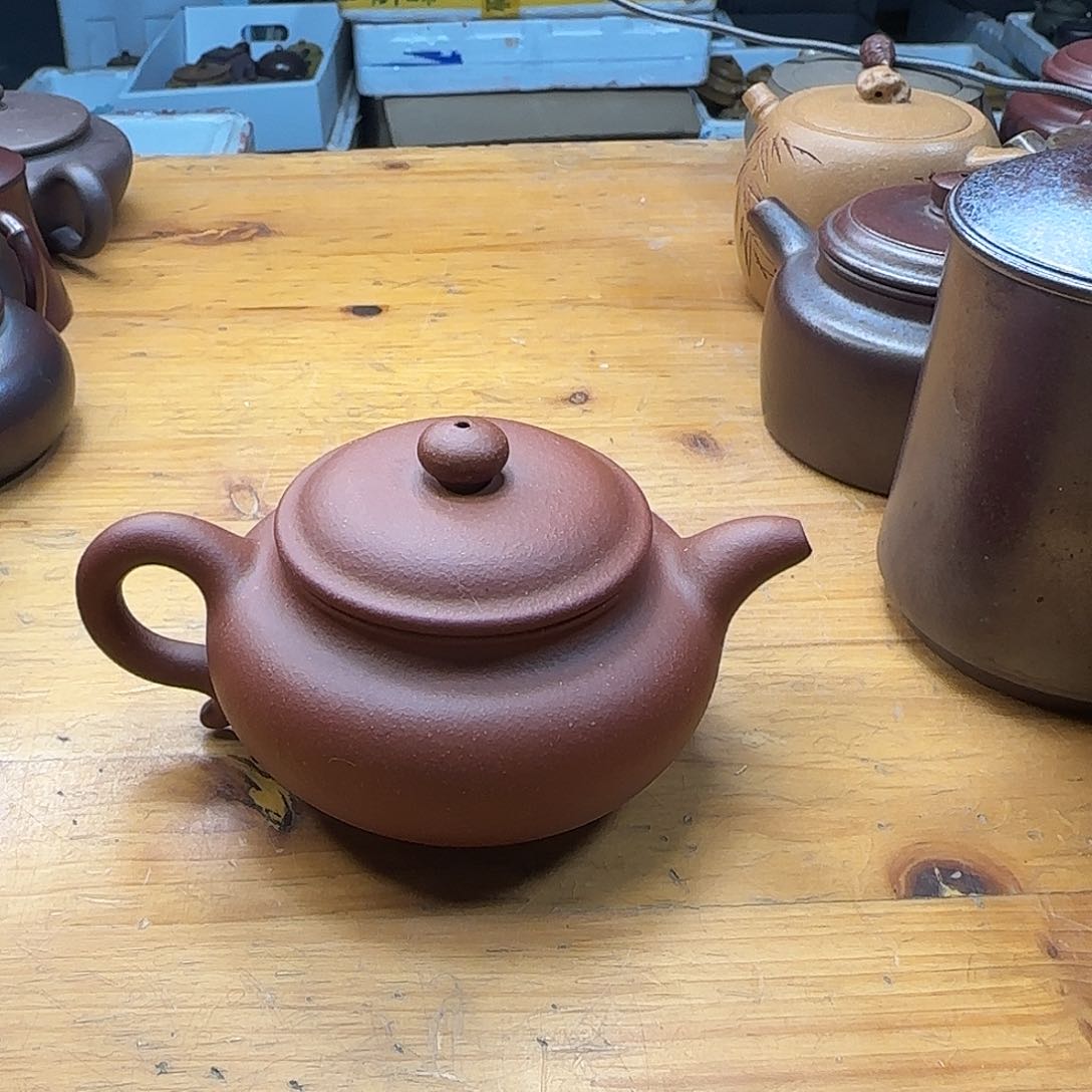 紫砂茶壶民间手艺人全手工制作
