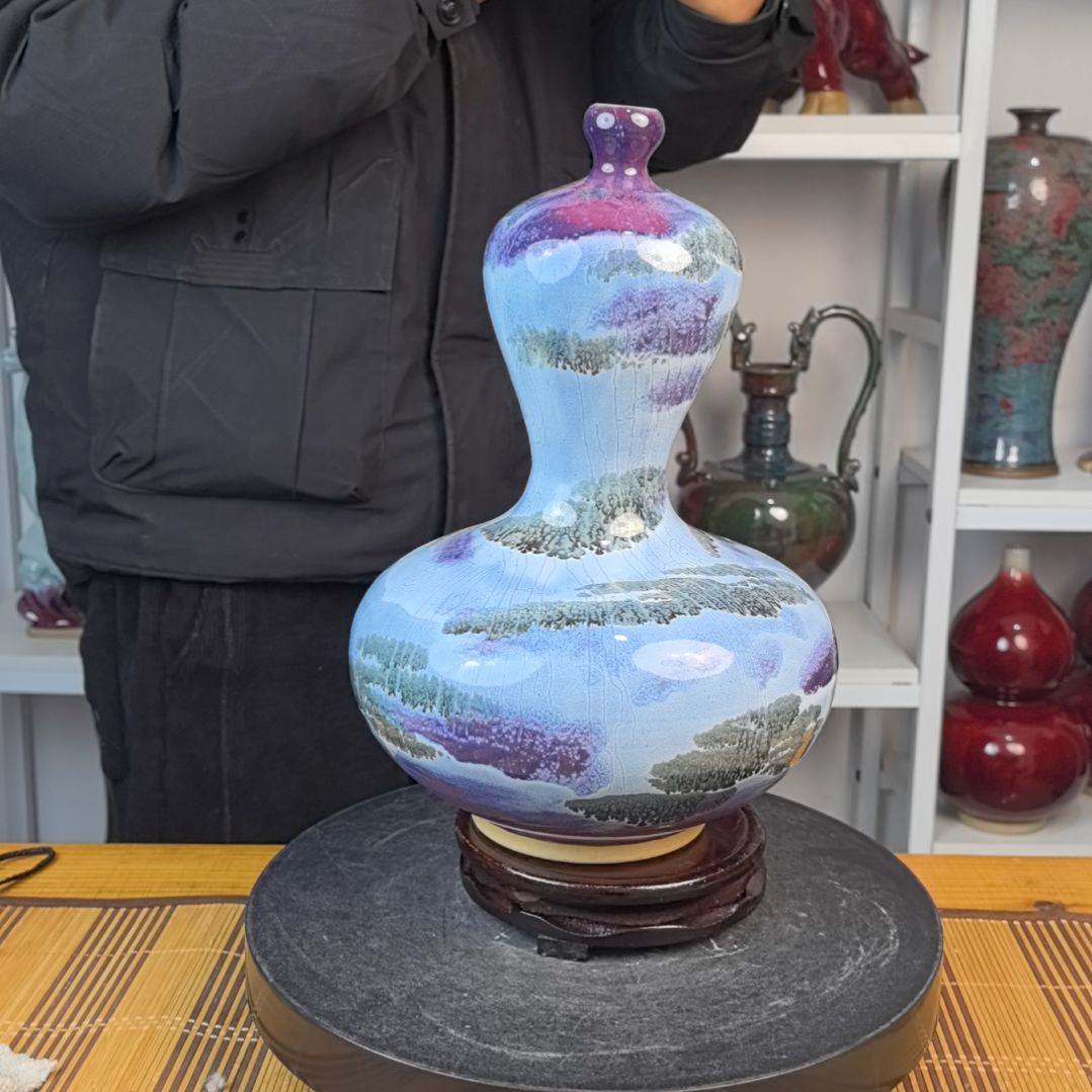 摆件神後鎮鈞瓷擺件