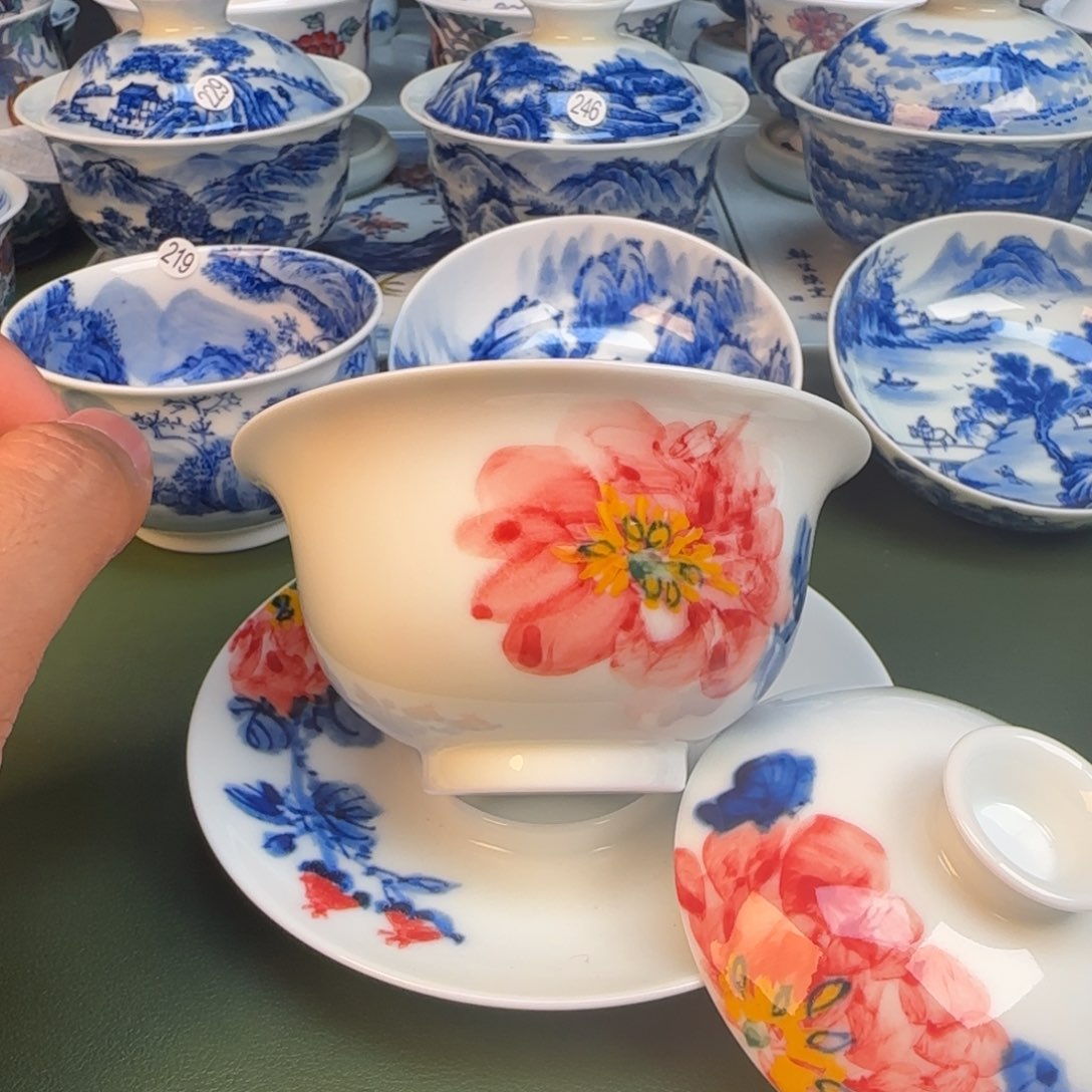 纯手工纯手绘茶具252