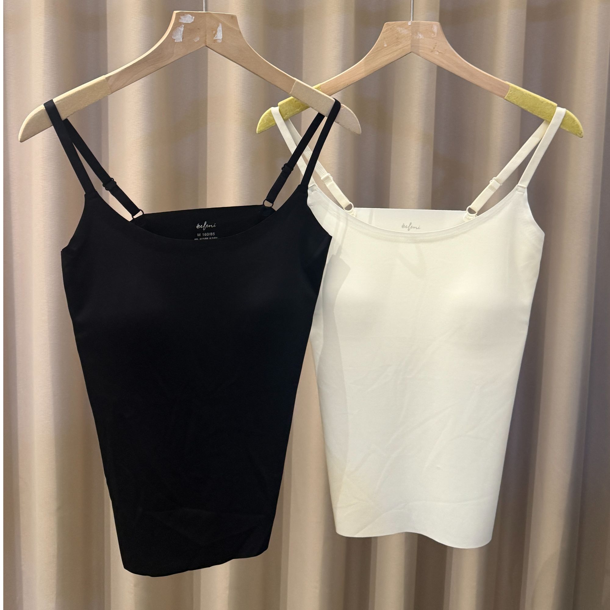 伊f丽带胸垫吊带背心（内衣不退）