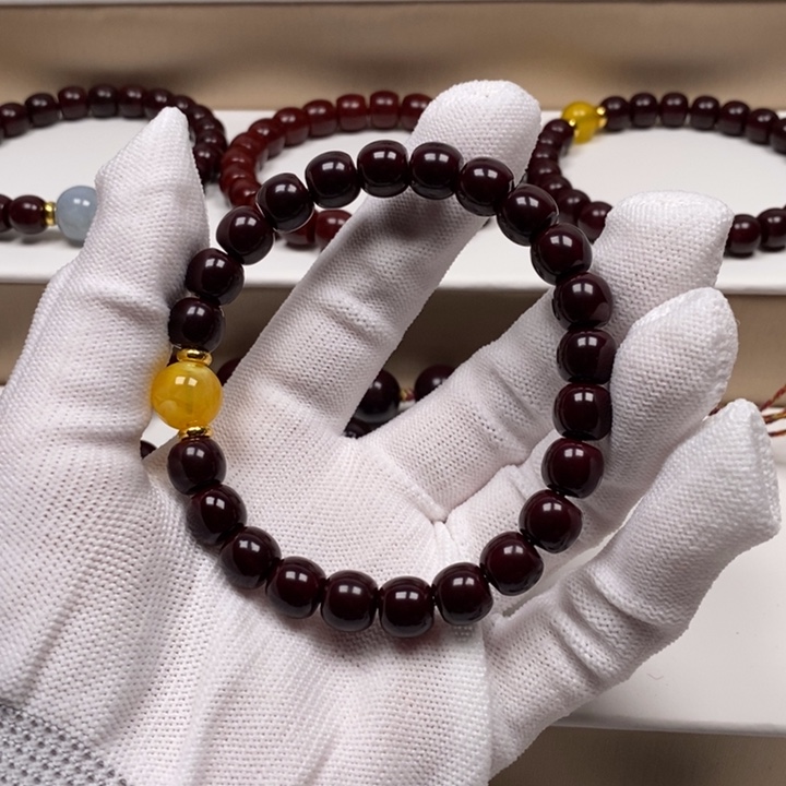 核桃手串/手链蛐*猴头雕刻