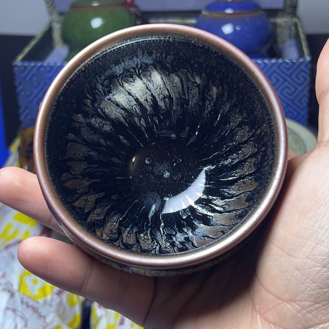 茶盏建阳建盏喝茶主人杯
