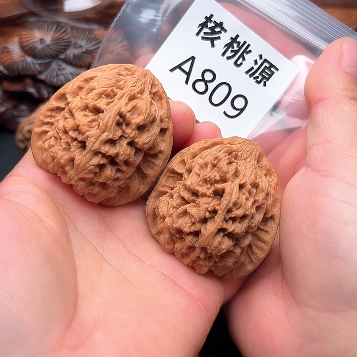 峰***6吊坠文玩核桃将军榜46
