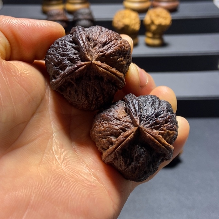 文玩核桃吊坠B罗汉三棱
