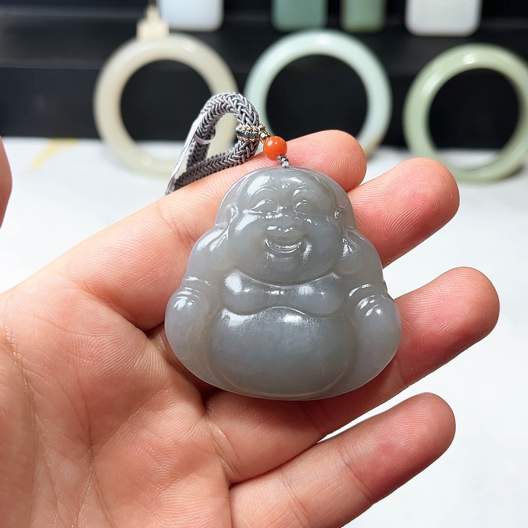 和田玉未镶嵌吊坠(不含链)8