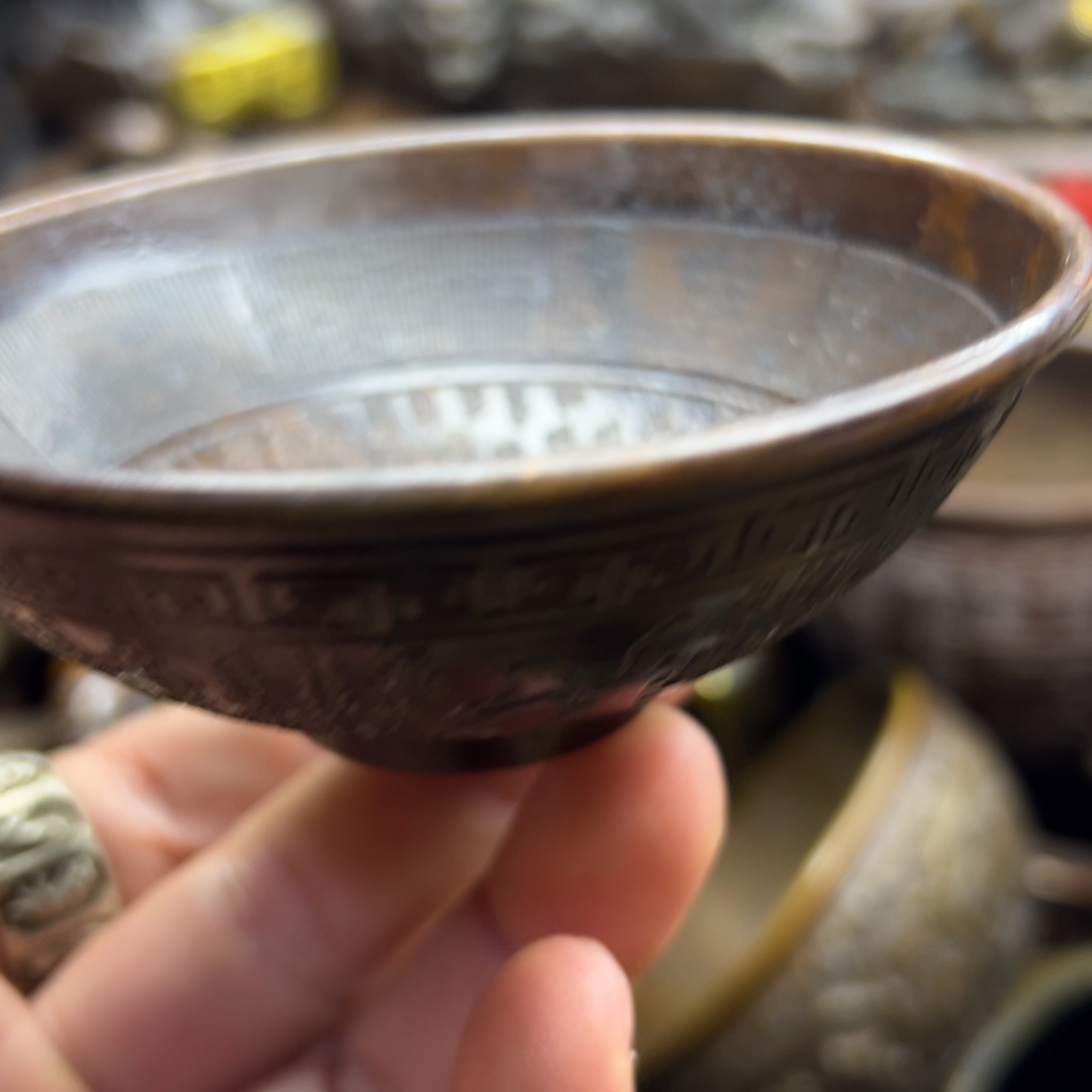 铜摆件欢迎欢迎你