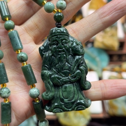 岫玉挂件未镶嵌挂件