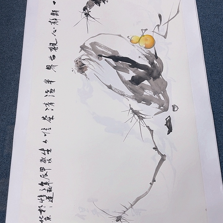 国画纯手绘字画宣纸