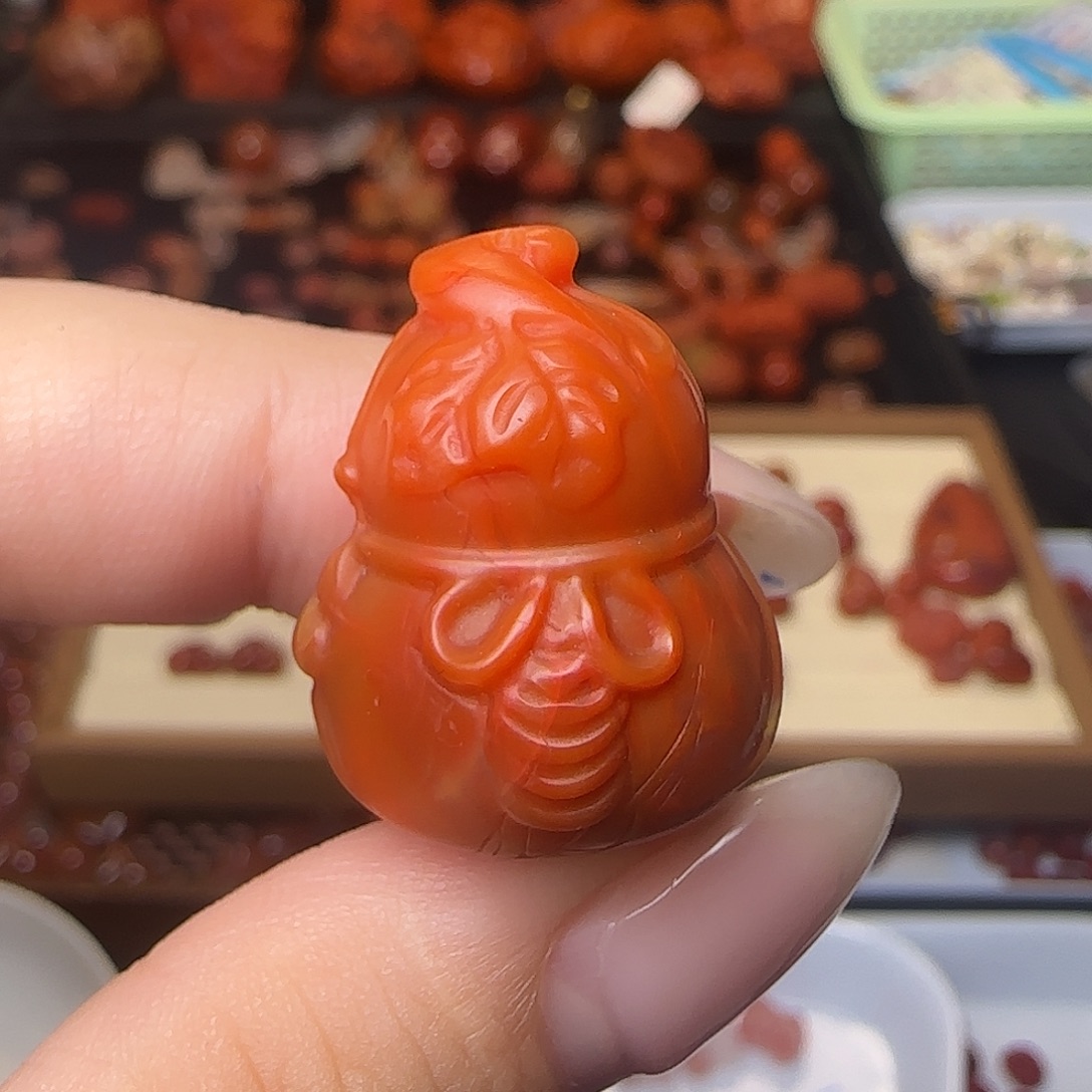 吊坠(不含链)未镶嵌南红玛瑙