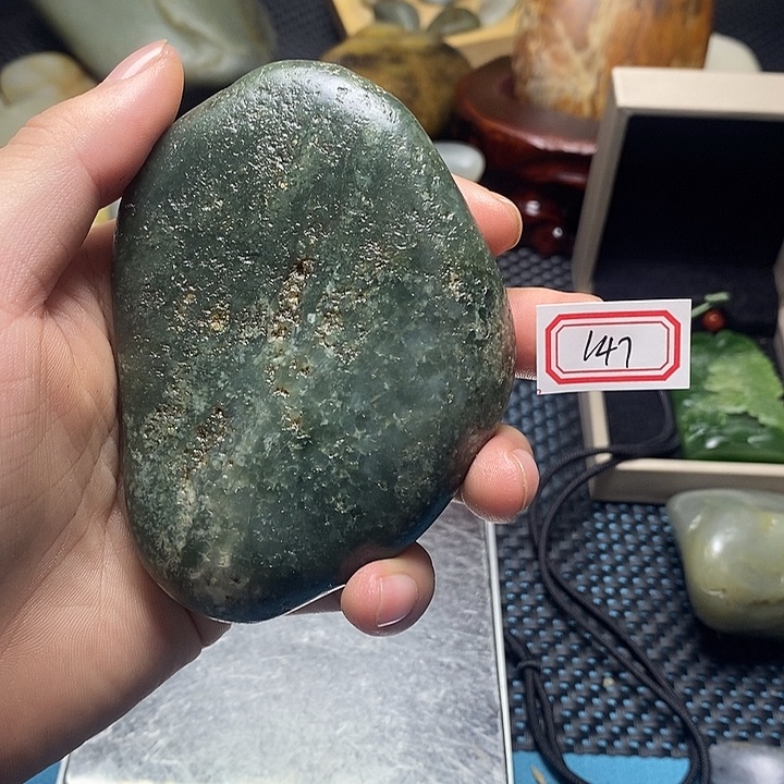 和田玉未镶嵌挂件147