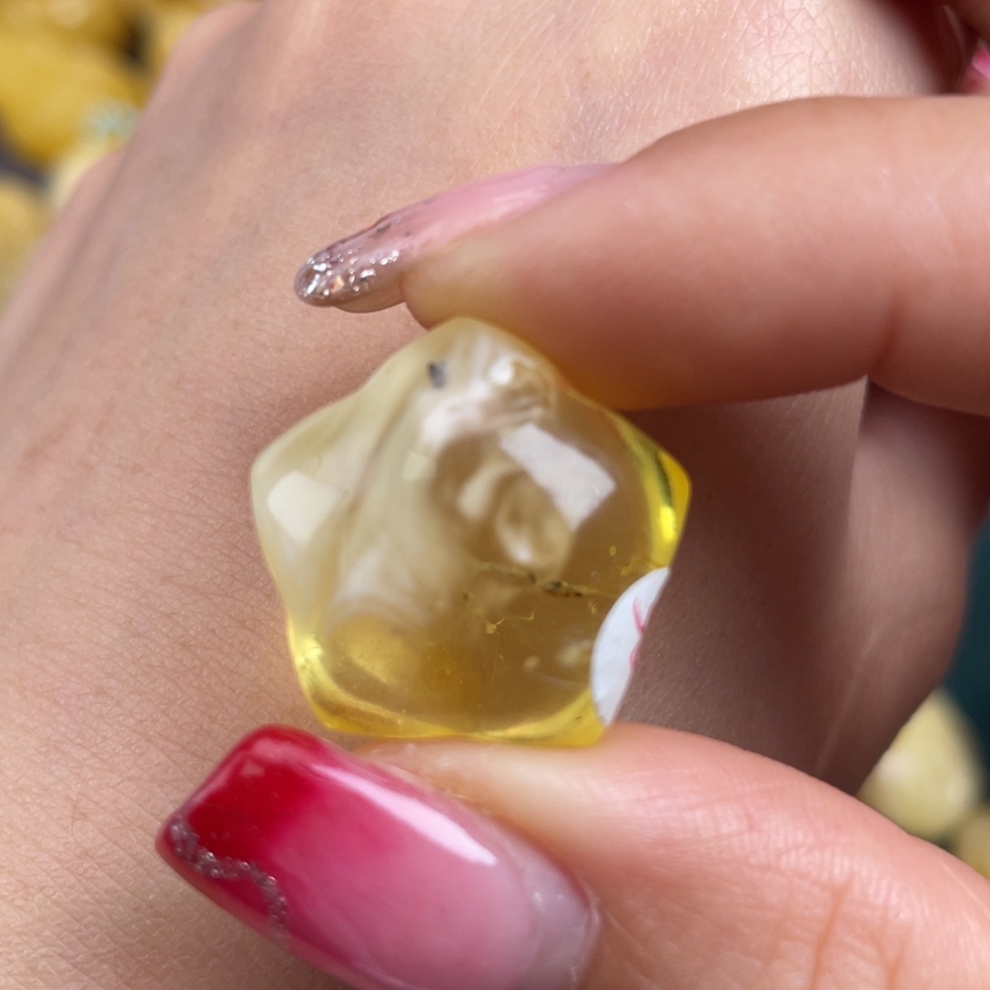 琥珀裸石未镶嵌蜜蜡