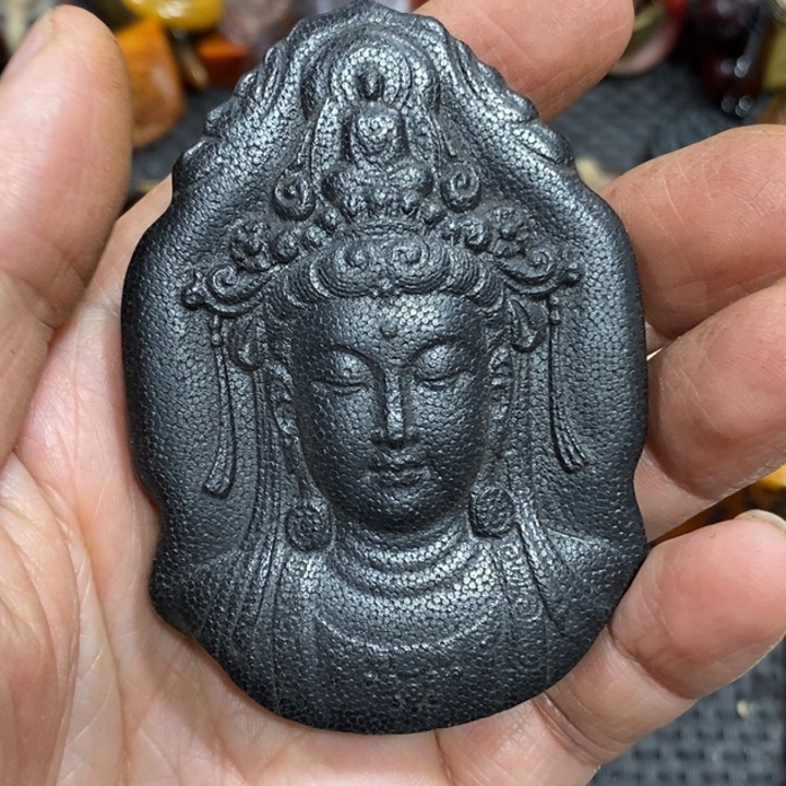 滴血莲花菩提吊坠