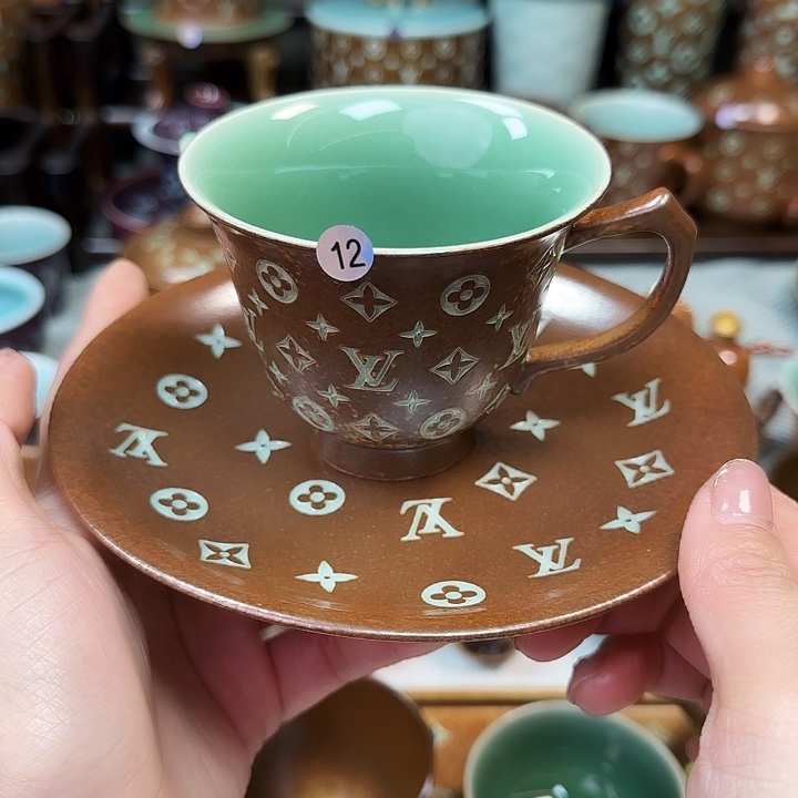 ●***●龙泉手工制作工艺青瓷咖啡杯