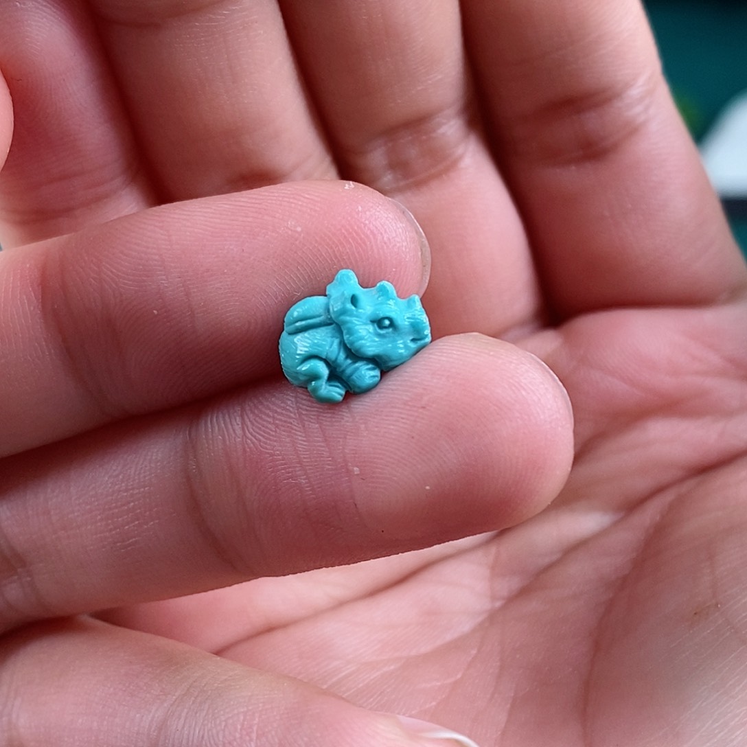 绿松石珠宝奇石未镶嵌