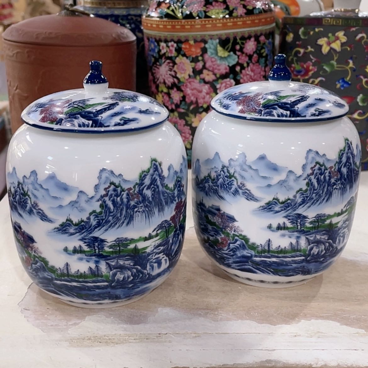 【闪购商品】罐陶瓷茶叶罐密封罐