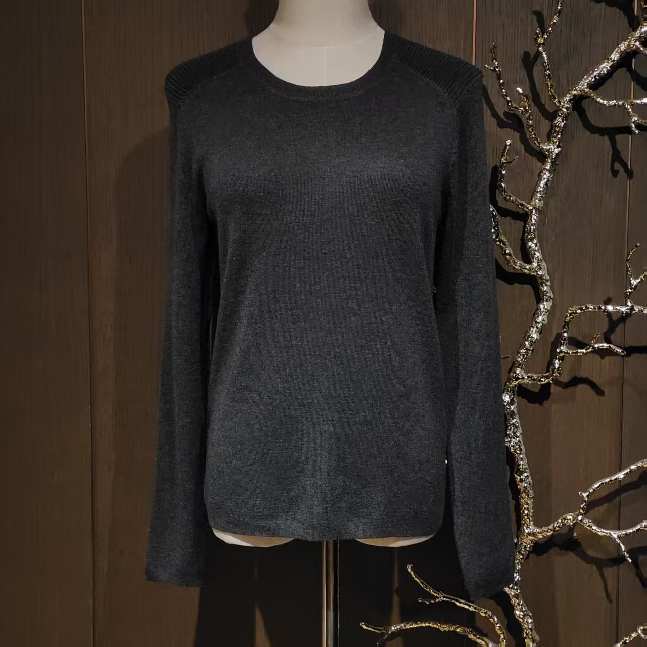 【蘭悦东方】古典遇上轻奢 香奶奶打底衫4色-12514