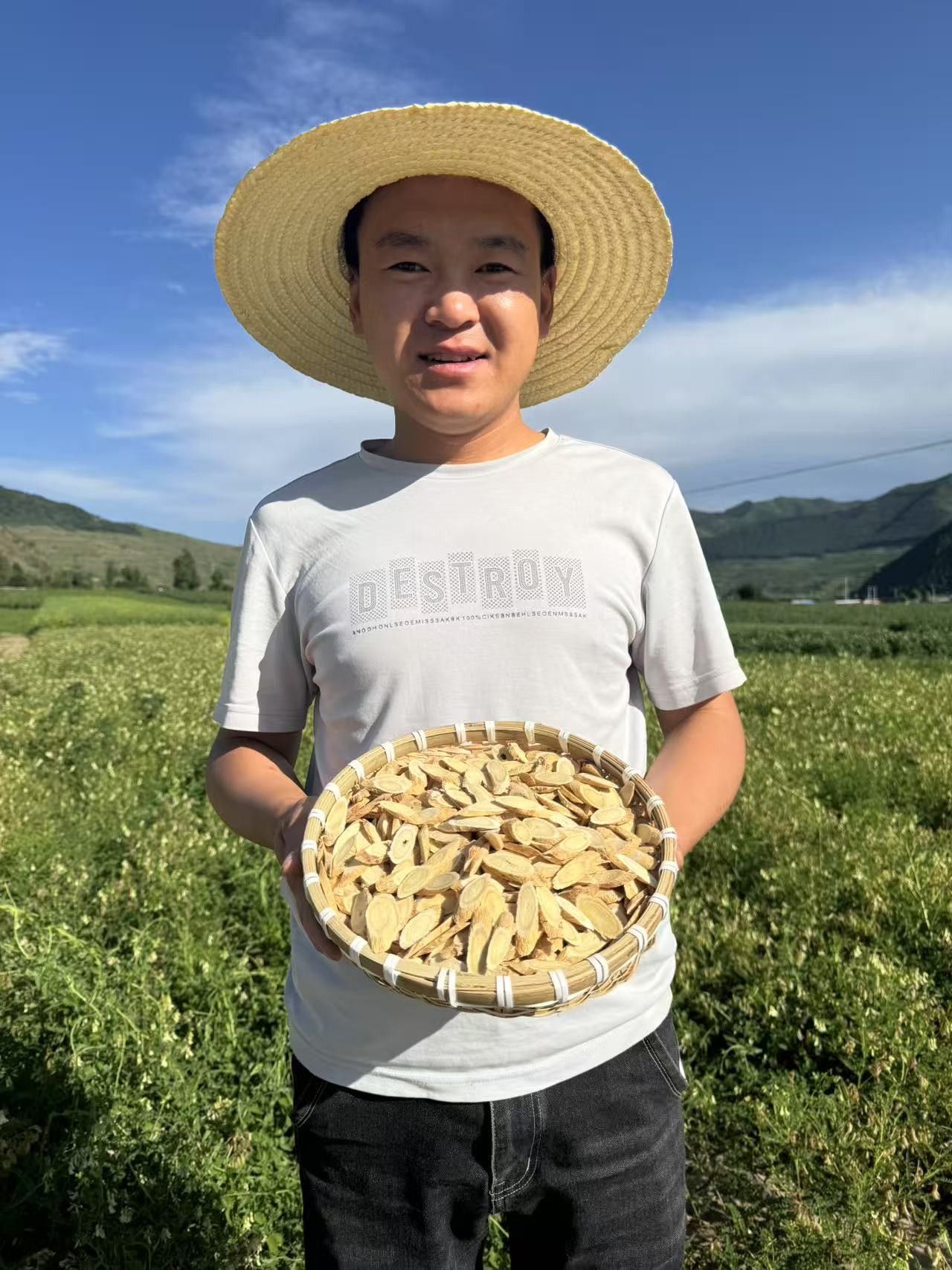 甘肃岷县原产地黄芪正北芪无硫无熏原产地黄芪片煮水煲汤打豆浆